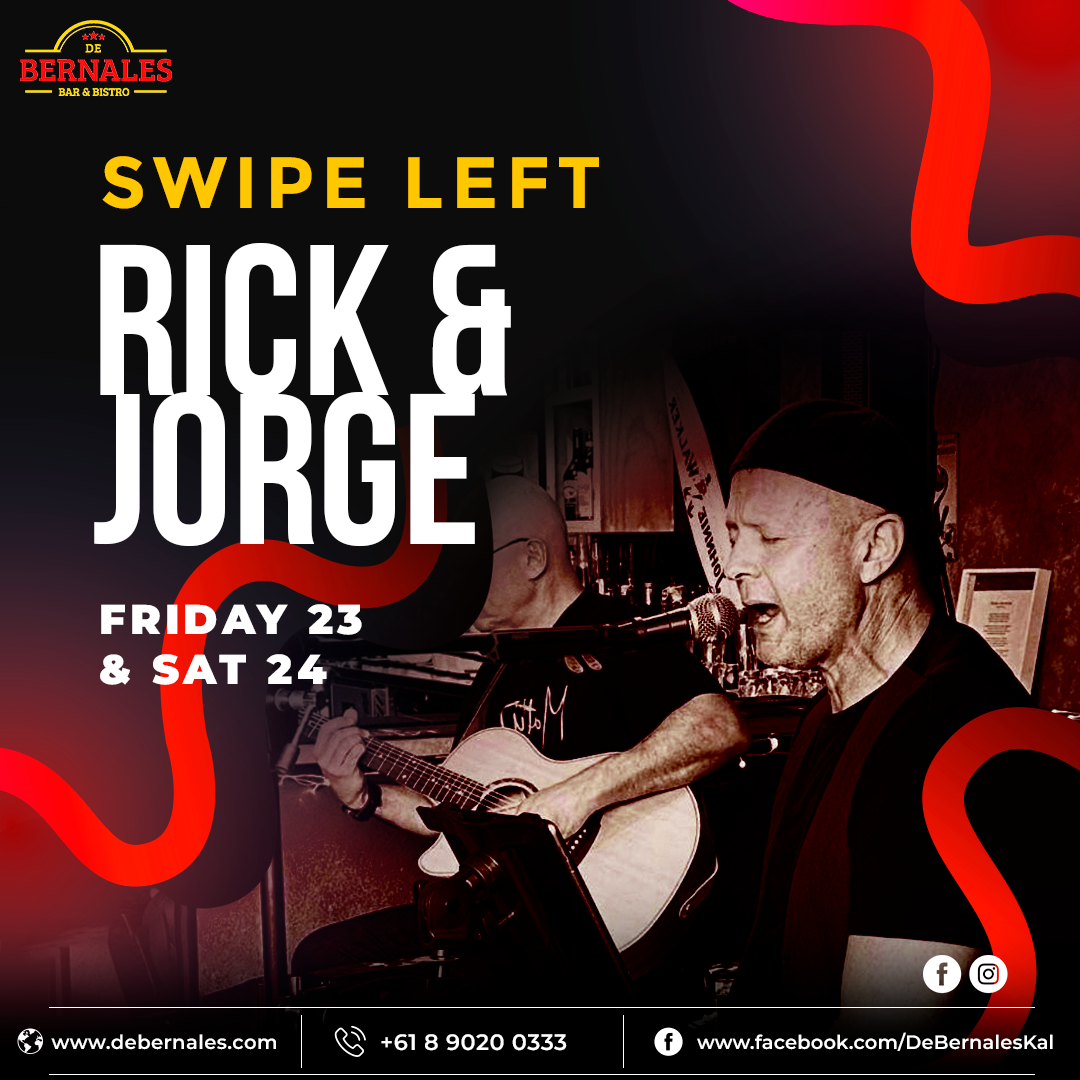 Rick and Jorge at Debos on 23rd and 24th February